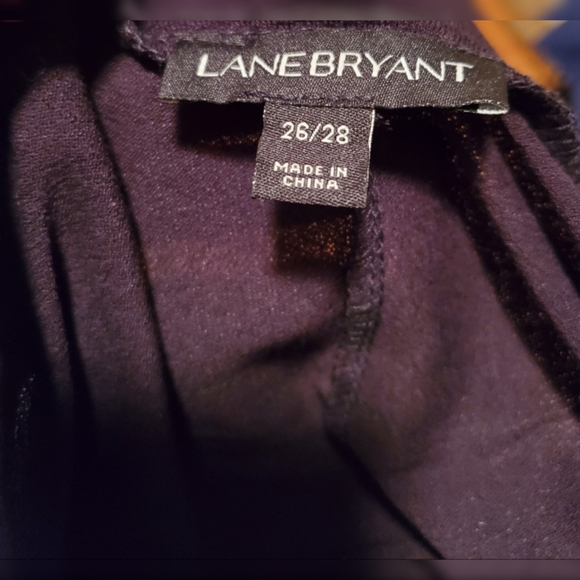 Lane Bryant Black Bell Top - Picture 3 of 4